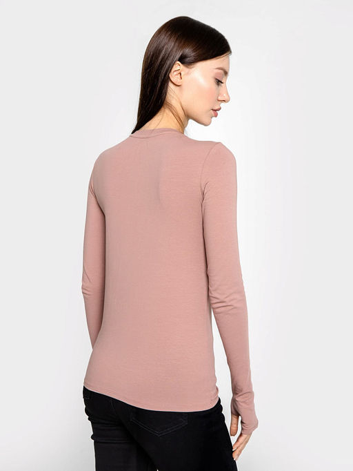 Джемпер женский в розово-бежевом цвете - Mark formelle фото 3