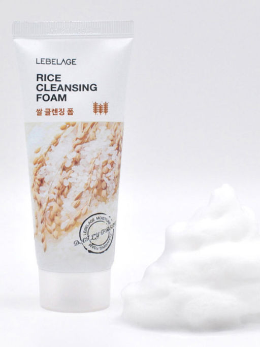 Lebelage Пенка для умывания с экстрактом риса / Rice Cleansing Foam, 100 мл