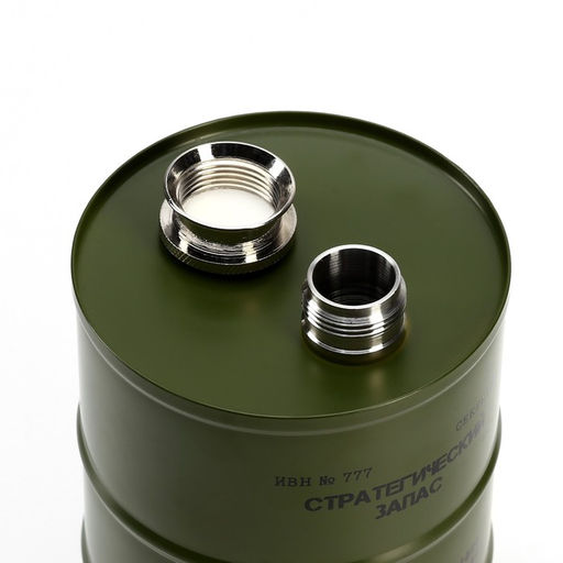 Фляжка Стратегический запас, нержавеющая сталь, 700 мл, 25 oz