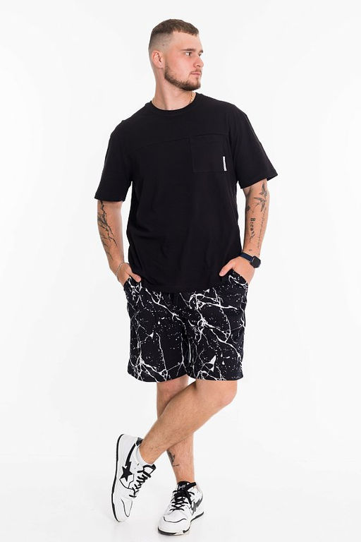 Шорты М123016в черный