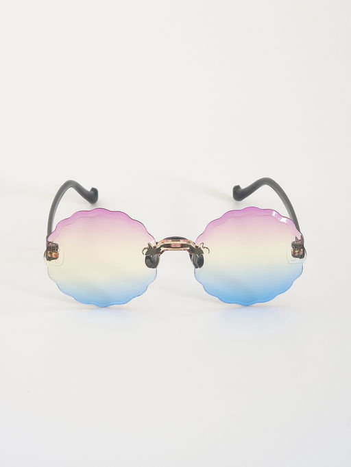 Цена за 2 шт. Карнавальные очки Волна» градиент, цвета МИКС