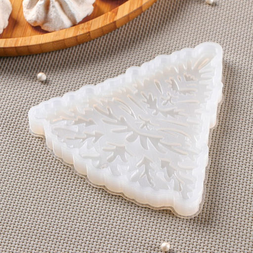 Силиконовый молд Узорная ёлка, 12,5?12 см, прозрачный - Simaland фото 3