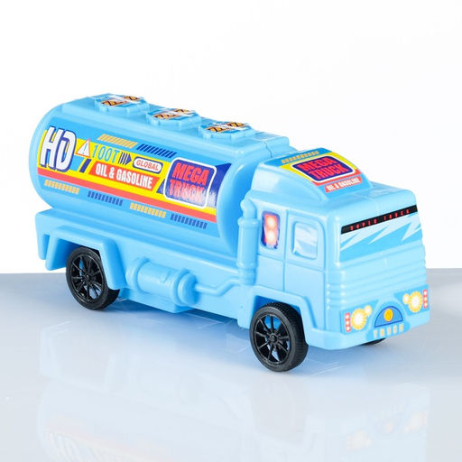 Машина пластмассовая Бензовоз 19 х 6 х 9 см, МИКС - UzToy фото 4