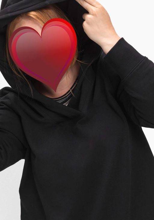 Толстовка, черная - Sheego фото 5