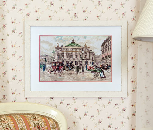 Набор для вышивания PANNA Золотая серия GM-1481 Париж. Гранд Опера 40 х 25 см