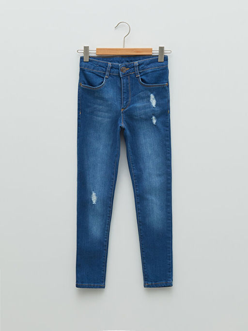 Skinny Fit K?z ?ocuk Jean Pantolon