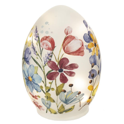 Изделие декоративное "Яйцо" (подсветка, AAAx3 н/п), L10 W10 H14 см