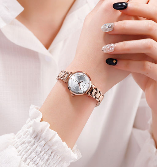 Часы наручные Skmei женские кварцевые 1411rose-gold
