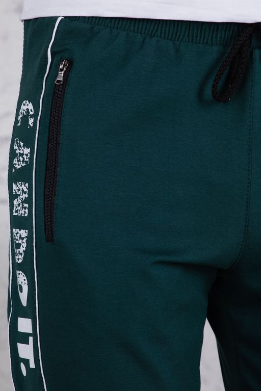 Брюки спортивные 
 3.MM123A-зелёный