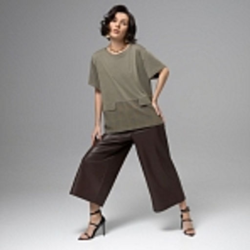 Футболка с акцентными строчками, Стальной взгляд - Charutti фото 16