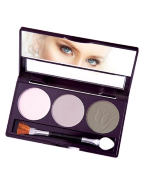 Latuage Тени для век SMART TOUCH 3-х цветные тон 306 розово-серый