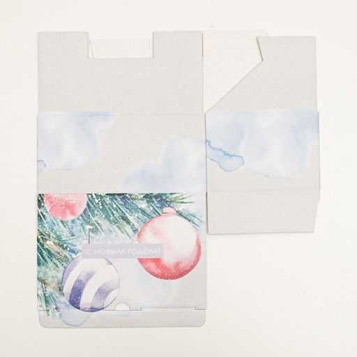 Складная коробка Уютного Нового года, 22 15 10 см - Дарите счастье фото 4