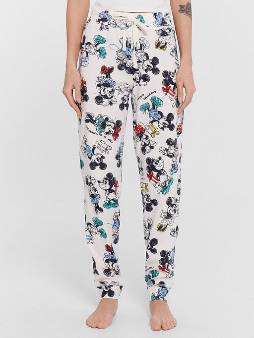 Брюки женские домашние с принтом Микки Маус - Mark formelle фото 2
