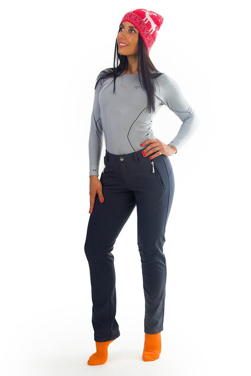 Брюки D-0307 Темно-серый