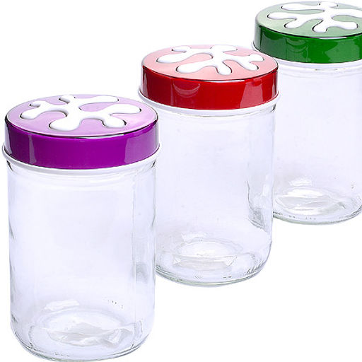 80715 Емкость для сыпучих продуктов красный 660 млMB (х12) - Mayer&boch фото 2