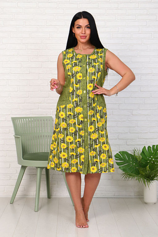 Халат женский на пуговицах (921-2) - Плиона фото 20