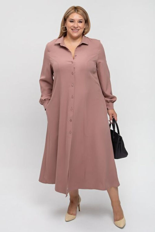 Платье Luxury Moda 1198 пудровый