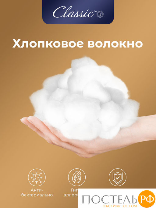 Classic by T ДЕМЕТРА Одеяло 200х220, 1пр., см.хлопок/хлопок/микровол. фото 5