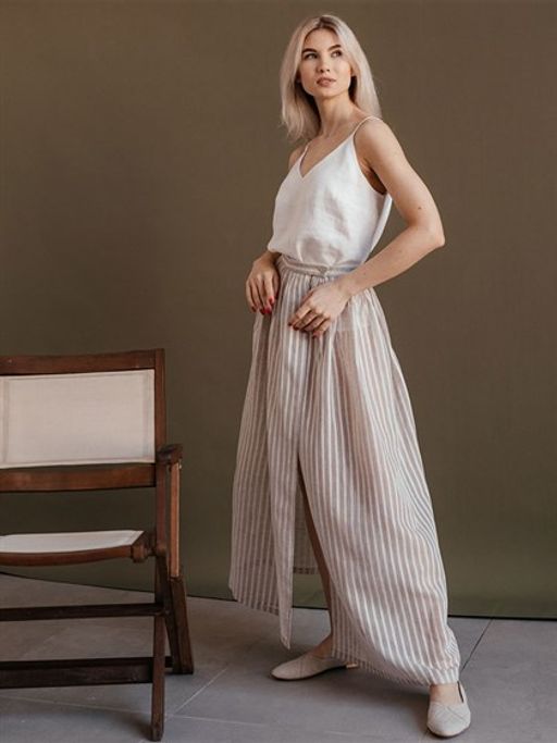 Юбка 100% лен ВОЛТРИ