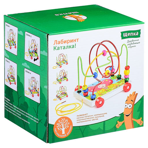 Лабиринт-каталка "Коровка" вид 2