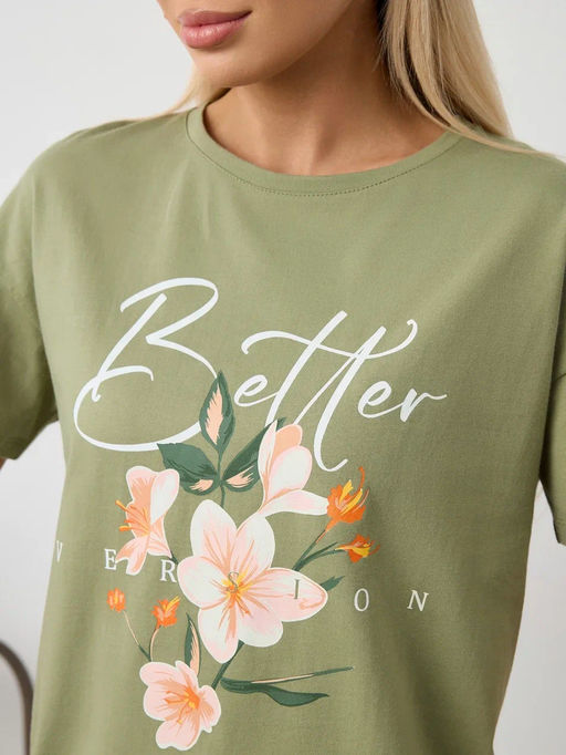 Футболка P612-06-916 olive