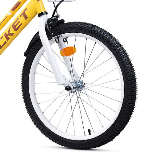 Велосипед 20" Rocket Basic, цвет желтый