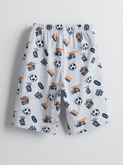 Beli Lastikli Erkek ?ocuk Pijama ?ort