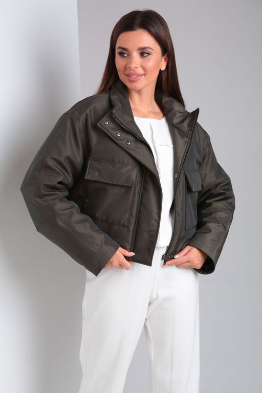 Куртка Diamant 1914-Р беж-какао фото 5