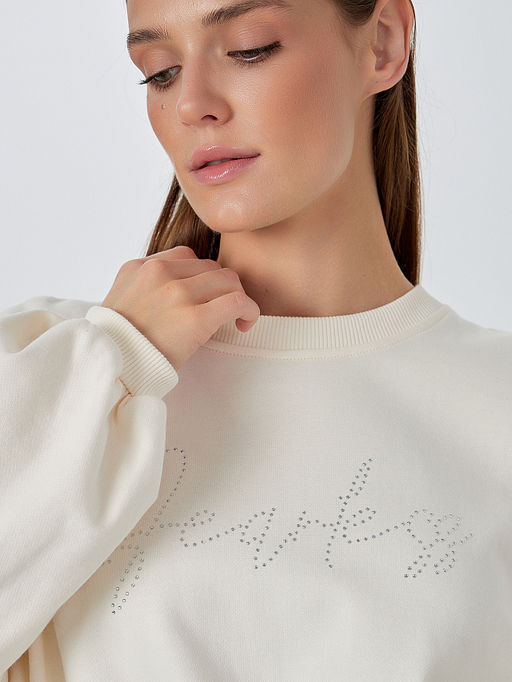 Свитшот женский бежевый - Mark formelle фото 4