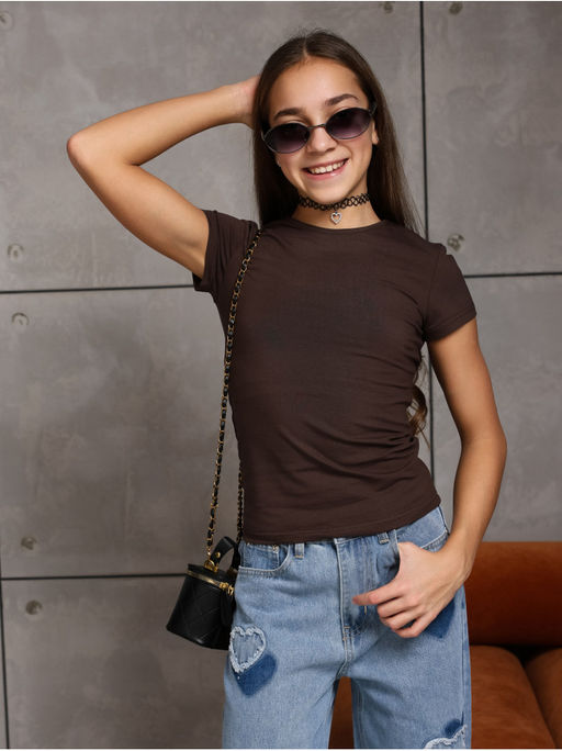 Футболка Скимс Бордо Девочка - София фото 21