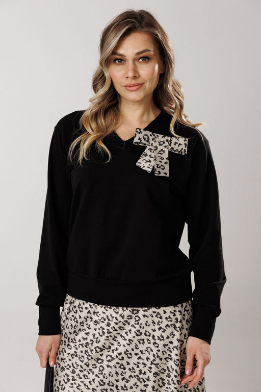 Костюм Lars Style 1206 черный;жемчужно-черный принт