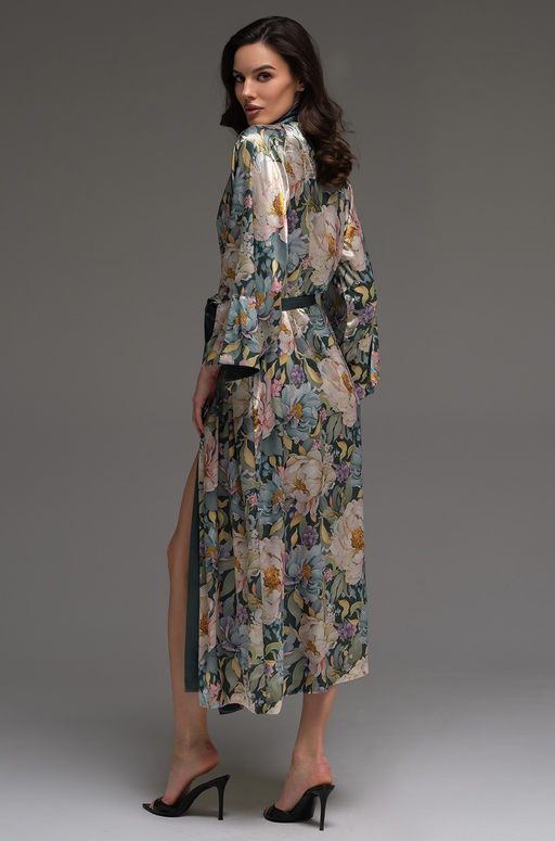 Длинный запашной халат Mia-Amore  фото 2