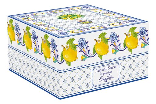 Чашка с блюдцем Positano, 0,24 л - Easy life фото 4