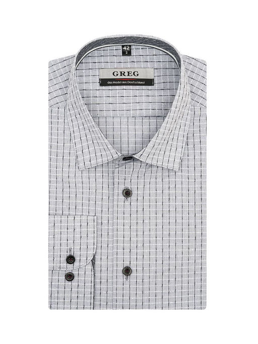 Сорочка мужская длинный рукав GREG 315/239/1135/Z/1p