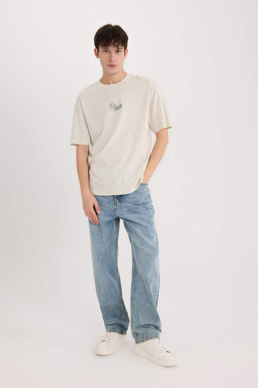 Looney Tunes Boxy Fit Bisiklet Yaka K?sa Kollu Tisort - Defacto фото 3