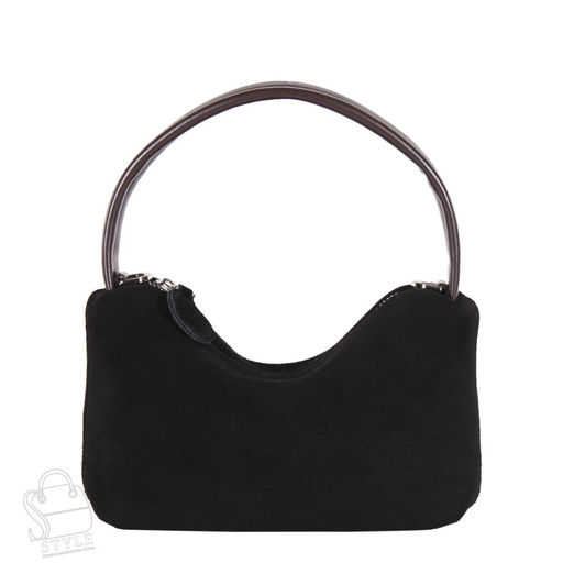 Сумка женская кожаная 990138-1NNAA black Natale Navetta  фото 3