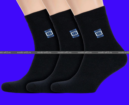 Цена за 10 пар. Василина носки мужские внутри махра хлопок 29  фото 2