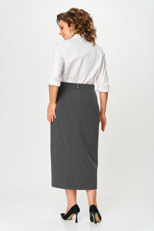 Юбка Anastasia Mak 1146-2-Р серый