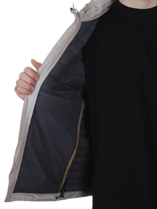 88045 GRAY/BEIGE Куртка мужская демисезонная (100 гр. холлофайбер)