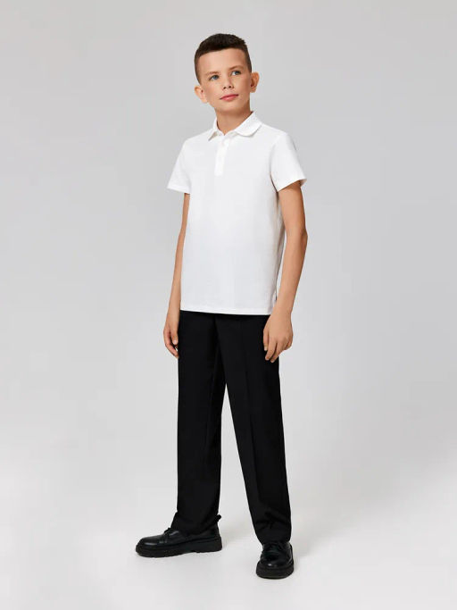 ACOOLA / Сорочка-поло верхняя для мальчиков Arash белоснежный  фото 7