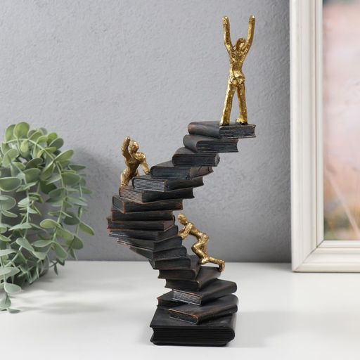 Фигурка полистоун «Дорога знаний», 14×12×26 см