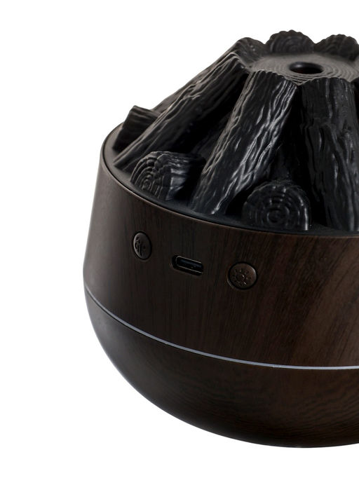 Увлажнитель воздуха LHU-05, ультразвуковой, с подсветкой, 300 мл, от USB, 2.2 Вт, коричневый