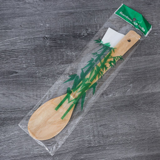 Лопатка бамбуковая 30 см / BBD34 /уп 500/ Ложка - ГалеонТрейд фото 3