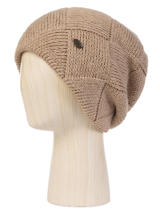 Шапка жен. шерсть+акр LB-BR55029 beige - Labbra фото 5
