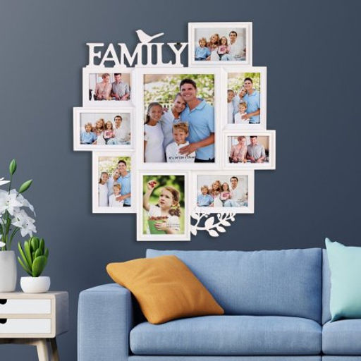 Фоторамка коллаж Семья 55x61 см / Z017-1 /уп 12/9 фото - Галеонтрейд фото 2