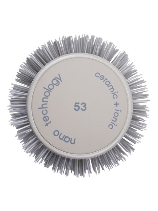 Kristaller Термобрашинг для укладки волос / Ceramic + Ionic TG-X27/53, 53 мм, серый