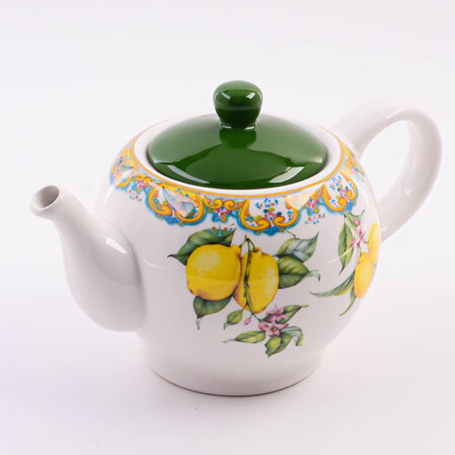 60159 Заварочный чайник с крышкой 950мл Лимонный праздник доломит LR (х16)