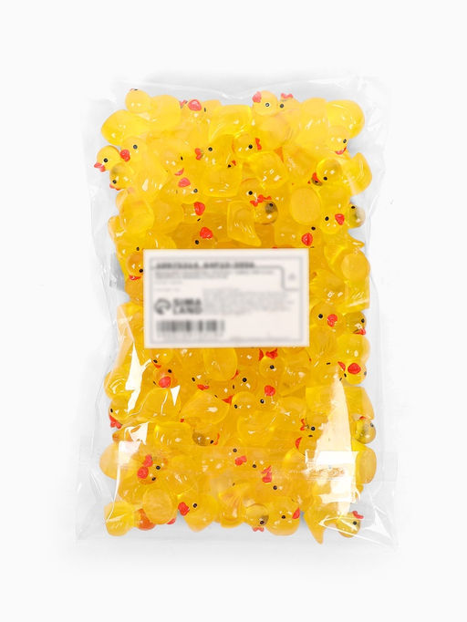 Декор для творчества «Уточки», набор 100 штук, светятся в темноте 1,7×1,4 см