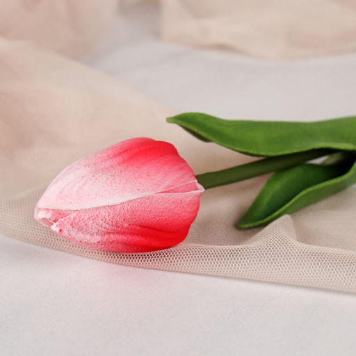 Цветок искусственный Тюльпан 50 см / 7 /уп 50/600/ латэкс - Галеонтрейд фото 8