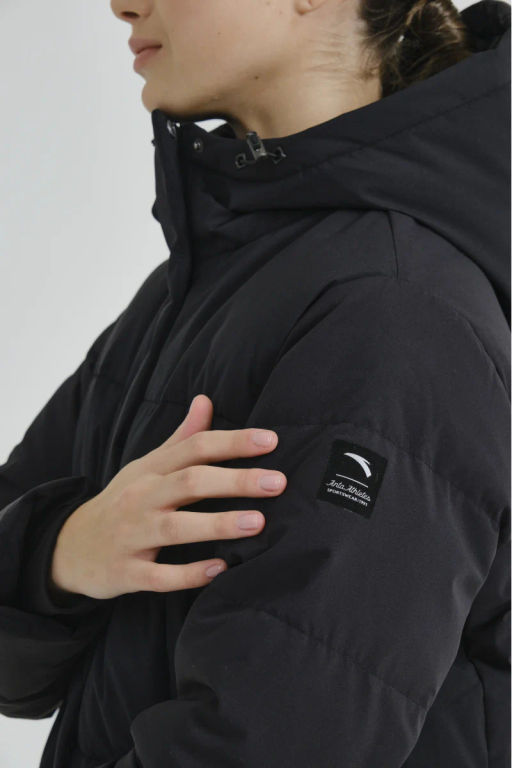 Пуховик средней длины Чёрный - Anta sport фото 3